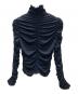 ALEXANDER WANG (アレキサンダー・ワン) Ruched Long Sleeve Turtleneck Top ネイビー サイズ:XS：8000円
