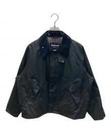 Barbour（バブアー）の古着「TRANSPORT / トランスポート ワックス ショート ジャケット」｜ブラック