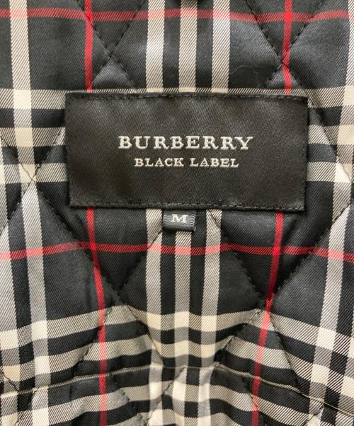 BURBERRY BLACK LABEL（バーバリーブラックレーベル）BURBERRY BLACK LABEL (バーバリーブラックレーベル) コーデュロイスタンドカラーコート ブラック サイズ:SIZE Mの古着・服飾アイテム