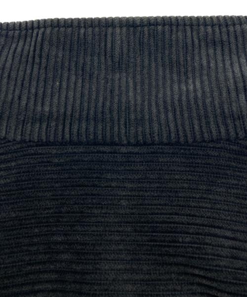 BURBERRY BLACK LABEL（バーバリーブラックレーベル）BURBERRY BLACK LABEL (バーバリーブラックレーベル) コーデュロイスタンドカラーコート ブラック サイズ:SIZE Mの古着・服飾アイテム