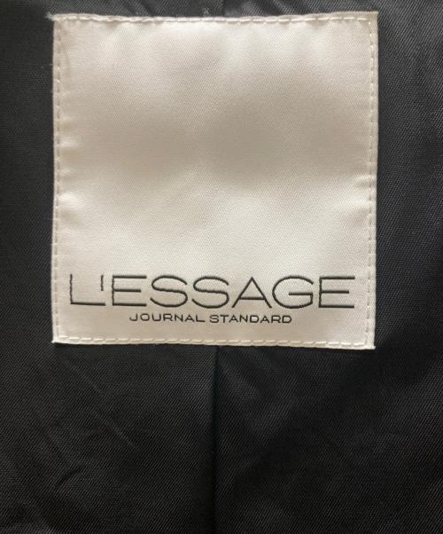 journal standard L'essage（ジャーナルスタンダード レサージュ）journal standard L'essage (ジャーナルスタンダード レサージュ) PL/コットンスタンドブルゾン ブラック サイズ:下記参照の古着・服飾アイテム