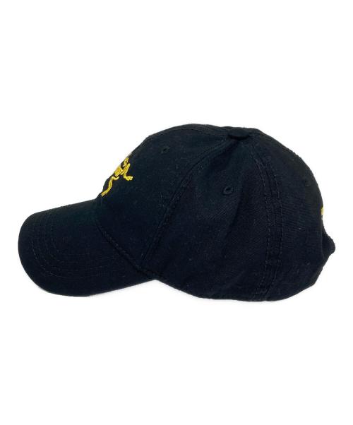 ARC'TERYX（アークテリクス）ARC'TERYX (アークテリクス) 90s デカロゴ キャップ ブラック×イエロー サイズ:フリーサイズの古着・服飾アイテム