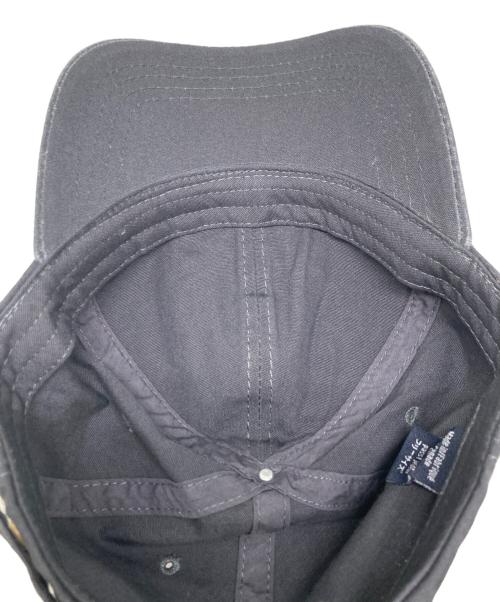 ARC'TERYX（アークテリクス）ARC'TERYX (アークテリクス) 90s デカロゴ キャップ グレー×イエロー サイズ:フリーサイズの古着・服飾アイテム