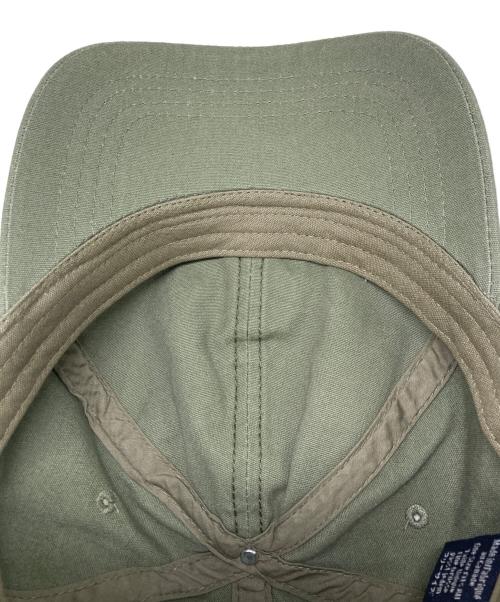 ARC'TERYX（アークテリクス）ARC'TERYX (アークテリクス) 90s デカロゴ キャップ カーキ×ブラック サイズ:フリーサイズの古着・服飾アイテム