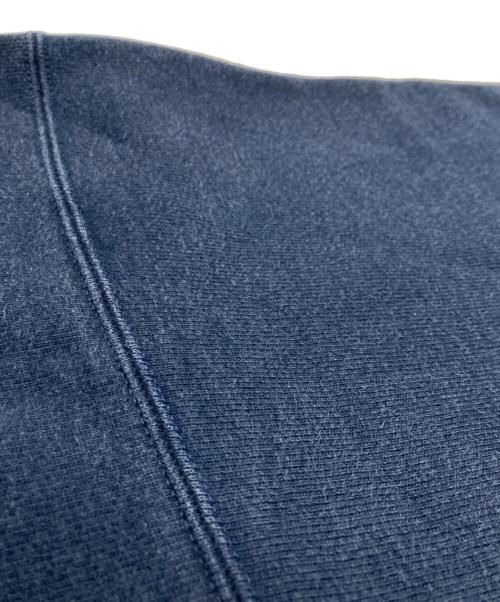 Champion REVERSE WEAVE（チャンピオン リバース ウィーブ）Champion REVERSE WEAVE (チャンピオン リバース ウィーブ) プリントスウェット ネイビー サイズ:X-LARGEの古着・服飾アイテム