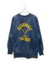 Champion REVERSE WEAVE（チャンピオン リバース ウィーブ）の古着「プリントスウェット」｜ネイビー