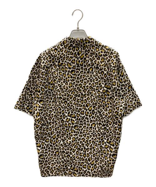 MINEDENIM（マインデニム）MINEDENIM (マインデニム) Leopard Print Flannel S.S Open Collar SH ベージュ サイズ:SIZE 1の古着・服飾アイテム