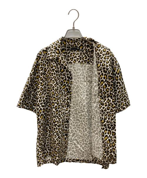MINEDENIM（マインデニム）MINEDENIM (マインデニム) Leopard Print Flannel S.S Open Collar SH ベージュ サイズ:SIZE 1の古着・服飾アイテム