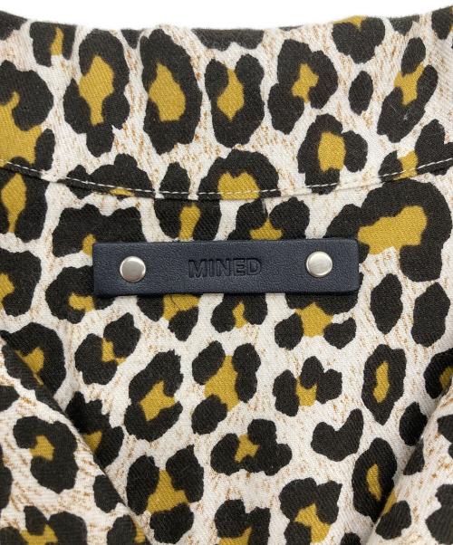 MINEDENIM（マインデニム）MINEDENIM (マインデニム) Leopard Print Flannel S.S Open Collar SH ベージュ サイズ:SIZE 1の古着・服飾アイテム