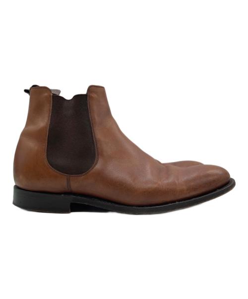 CHURCH'S（チャーチ）CHURCH'S (チャーチ) STAMFORD チェルシーブーツ ブラウン サイズ:SIZE 80F(26.5cm)の古着・服飾アイテム