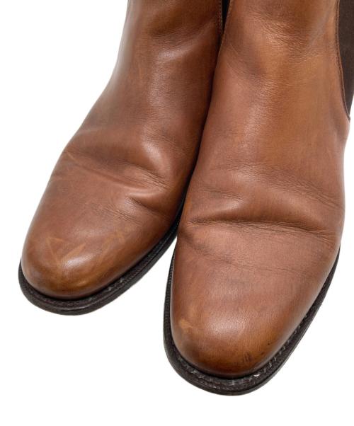 CHURCH'S（チャーチ）CHURCH'S (チャーチ) STAMFORD チェルシーブーツ ブラウン サイズ:SIZE 80F(26.5cm)の古着・服飾アイテム