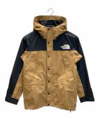 THE NORTH FACEザ ノース フェイス）の古着「マウンテンライトジャケット」｜ベージュ×ブラック