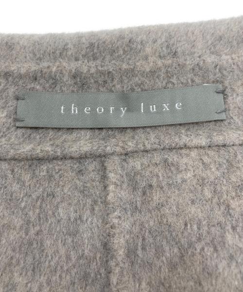 theory luxe（セオリーリュクス）theory luxe (セオリーリュクス) Hildon Luisa Coat グレー サイズ:38の古着・服飾アイテム