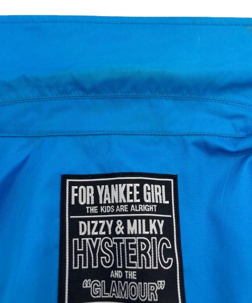 Hysteric Glamour（ヒステリックグラマー）Hysteric Glamour (ヒステリックグラマー) HG SOUND SYSTEM コーチジャケット ブルー サイズ:SIZE Lの古着・服飾アイテム