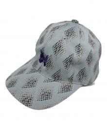 Needles（ニードルズ）の古着「Baseball Cap Poly Jq. - DIAMOND」｜ブルー