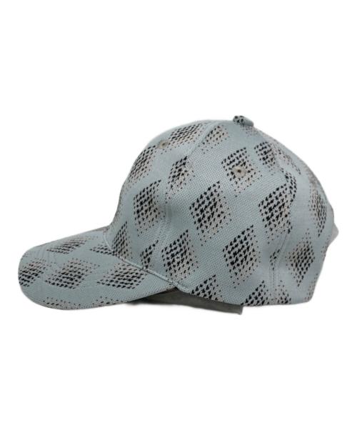 Needles（ニードルズ）Needles (ニードルズ) Baseball Cap Poly Jq. - DIAMOND ブルーの古着・服飾アイテム