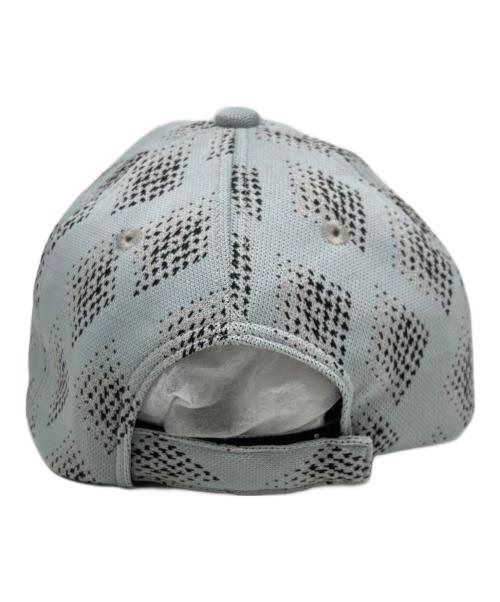 Needles（ニードルズ）Needles (ニードルズ) Baseball Cap Poly Jq. - DIAMOND ブルーの古着・服飾アイテム