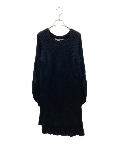 STELLA McCARTNEY（ステラマッカートニー）STELLA McCARTNEY (ステラマッカートニー) ニットワンピース ブラック サイズ:36の古着・服飾アイテム