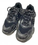 BALENCIAGAバレンシアガ）の古着「TRIPLE S TRIPLE S FADED SNEAKER」｜ブラック