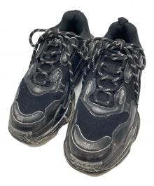BALENCIAGA（バレンシアガ）の古着「TRIPLE S TRIPLE S FADED SNEAKER」｜ブラック
