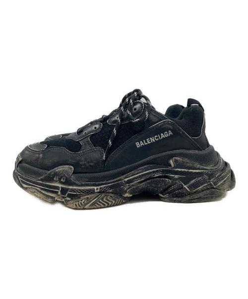 BALENCIAGA（バレンシアガ）BALENCIAGA (バレンシアガ) TRIPLE S TRIPLE S FADED SNEAKER ブラック サイズ:41の古着・服飾アイテム