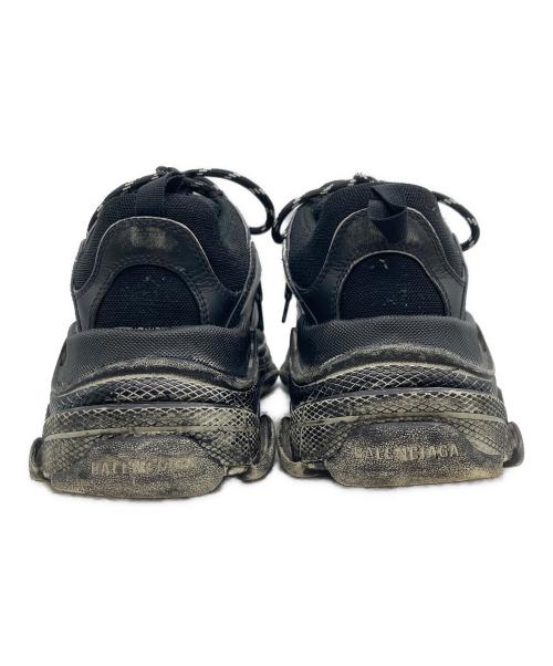 BALENCIAGA（バレンシアガ）BALENCIAGA (バレンシアガ) TRIPLE S TRIPLE S FADED SNEAKER ブラック サイズ:41の古着・服飾アイテム