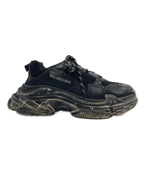 BALENCIAGA（バレンシアガ）BALENCIAGA (バレンシアガ) TRIPLE S TRIPLE S FADED SNEAKER ブラック サイズ:41の古着・服飾アイテム