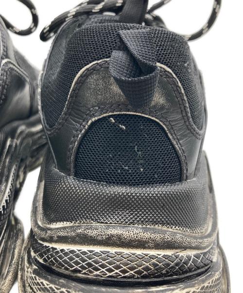 BALENCIAGA（バレンシアガ）BALENCIAGA (バレンシアガ) TRIPLE S TRIPLE S FADED SNEAKER ブラック サイズ:41の古着・服飾アイテム