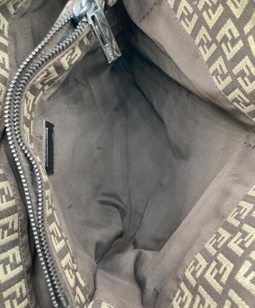 FENDI（フェンディ）FENDI (フェンディ) ズッキーノ トートバッグ ブラウンの古着・服飾アイテム