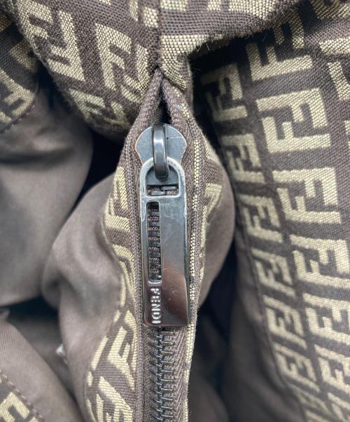 FENDI（フェンディ）FENDI (フェンディ) ズッキーノ トートバッグ ブラウンの古着・服飾アイテム