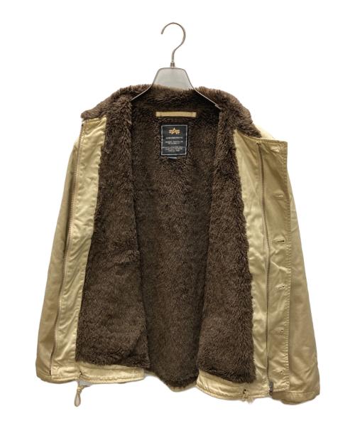 AVIREX（アヴィレックス）AVIREX (アヴィレックス) N-1 デッキジャケット ベージュ サイズ:XLARGEの古着・服飾アイテム