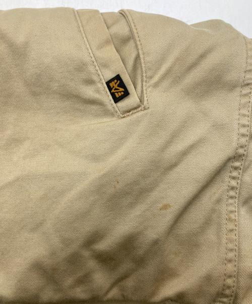 AVIREX（アヴィレックス）AVIREX (アヴィレックス) N-1 デッキジャケット ベージュ サイズ:XLARGEの古着・服飾アイテム