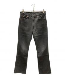 LEVI'S（リーバイス）の古着「先染めブラック ストレッチデニムパンツ」｜ブラック