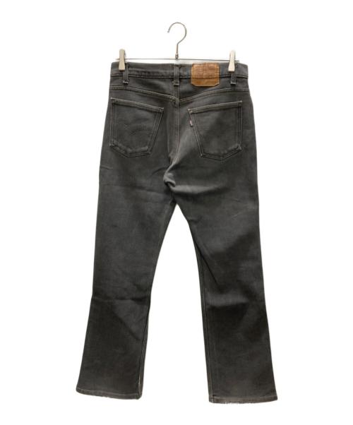 LEVI'S（リーバイス）LEVI'S (リーバイス) 先染めブラック ストレッチデニムパンツ ブラック サイズ:W33 L32の古着・服飾アイテム