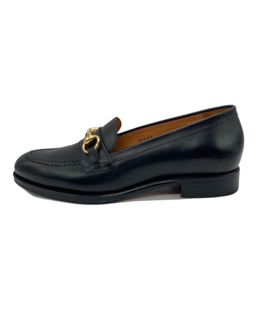 Jalan Sriwijaya（ジャランスリウァヤ）Jalan Sriwijaya (ジャランスリウァヤ) Citie / BLACK CALF ビットローファー ブラック サイズ:SIZE 5の古着・服飾アイテム