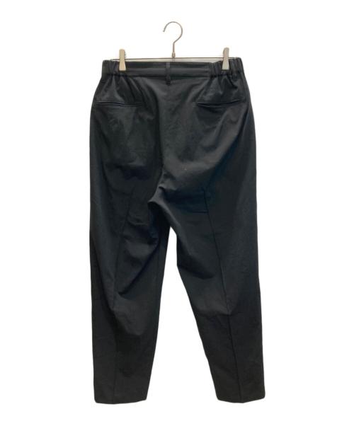 THE TOKYO（ザトーキョー）THE TOKYO (ザトーキョー) Pintucrease Wide Tapered Pants ブラック サイズ:SIZE 48の古着・服飾アイテム