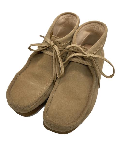 CLARKS（クラークス）CLARKS (クラークス) Wallabee EVOBt ワラビーエヴォブーツ ベージュ サイズ:SIZE 23cmの古着・服飾アイテム