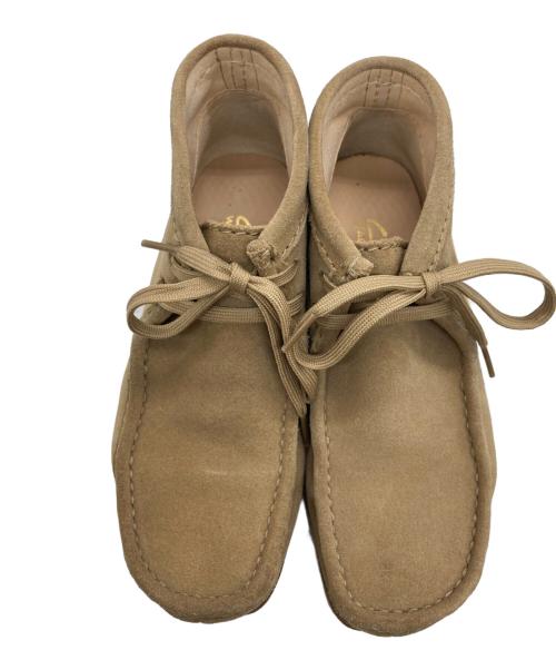 CLARKS（クラークス）CLARKS (クラークス) Wallabee EVOBt ワラビーエヴォブーツ ベージュ サイズ:SIZE 23cmの古着・服飾アイテム