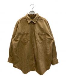 JOURNAL STANDARD（ジャーナルスタンダード）の古着「ライトオンスデニムシャツ」｜ブラウン