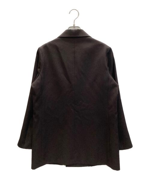 IENA LA BOUCLE（イエナ ラ ブークル）IENA LA BOUCLE (イエナ ラ ブークル) 強撚サージテーラードジャケット ブラウン サイズ:下記参照の古着・服飾アイテム