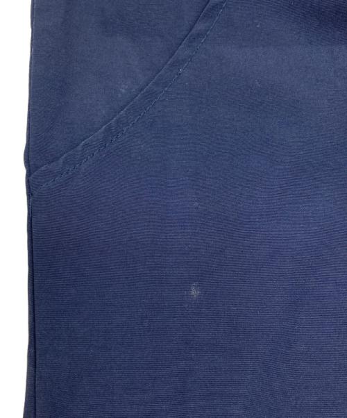 stussy（ステューシー）stussy (ステューシー) バイカラーフーデッドジャケット ベージュ×ネイビー サイズ:SIZE Mの古着・服飾アイテム