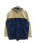 stussy（ステューシー）の古着「バイカラーフーデッドジャケット」｜ベージュ×ネイビー