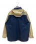 stussy (ステューシー) バイカラーフーデッドジャケット ベージュ×ネイビー サイズ:SIZE M：14000円