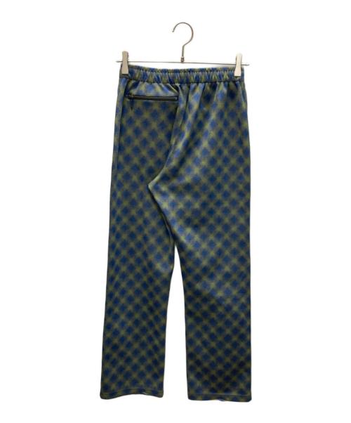 Needles（ニードルズ）Needles (ニードルズ) TRACK PANT - POLY JQ ネイビー×グリーン サイズ:XSの古着・服飾アイテム