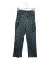 Needles（ニードルズ）の古着「TRACK PANT - POLY JQ」｜ネイビー×グリーン