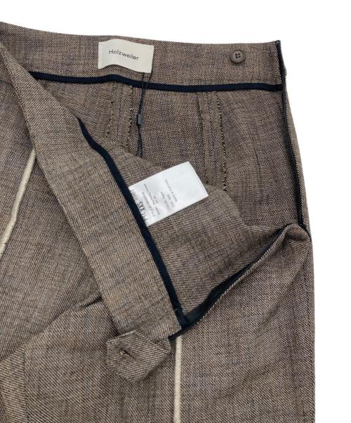 HOLZWEILER（ホルスウィラー）Holzweiler (ホルスウィラー) スリットパンツ ブラウン サイズ:SIZE XXS 未使用品の古着・服飾アイテム