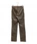 Holzweiler (ホルスウィラー) スリットパンツ ブラウン サイズ:SIZE XXS 未使用品：10000円