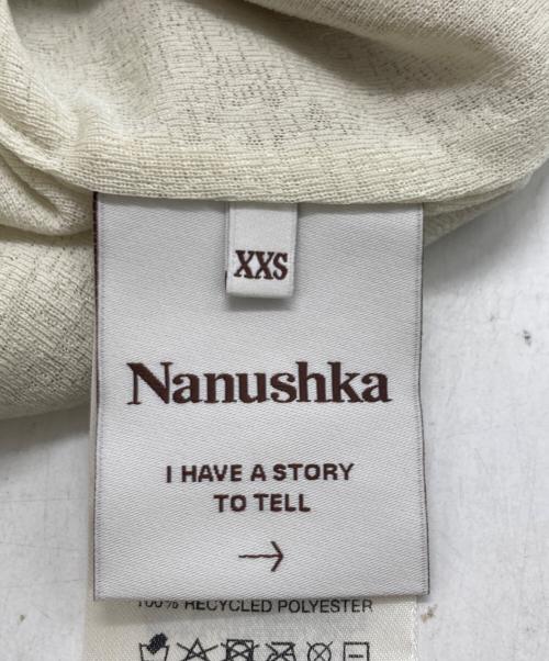 nanushka（ナヌーシュカ）nanushka (ナヌーシュカ) プリーツカットソー ベージュ サイズ:XXSの古着・服飾アイテム