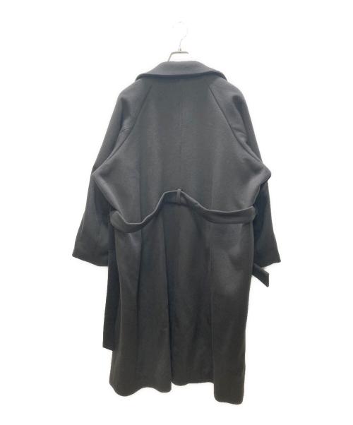 Lui's FEMME（ルイスファム）Lui's FEMME (ルイスファム) ビーバーメルトンボリュームコート グレー サイズ:SIZE Fの古着・服飾アイテム