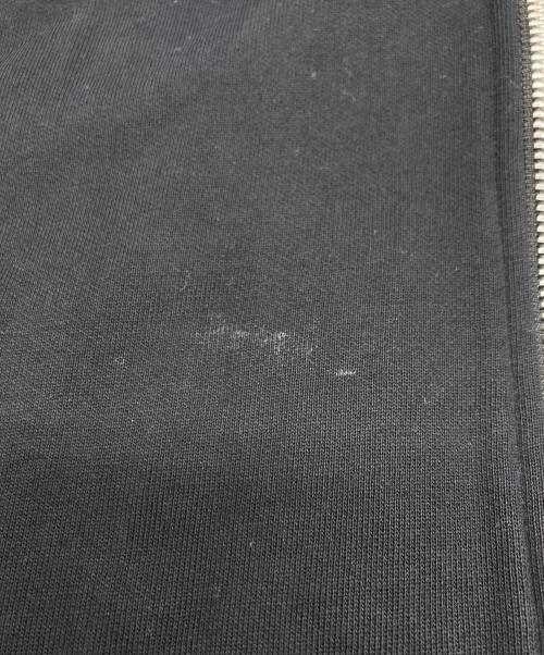 BURBERRY BLACK LABEL（バーバリーブラックレーベル）BURBERRY BLACK LABEL (バーバリーブラックレーベル) ラビットファー付ジップパーカー ブラック サイズ:2の古着・服飾アイテム